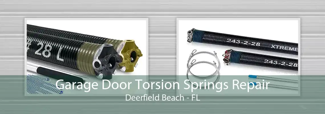 Garage Door Torsion Springs Repair Deerfield Beach - FL