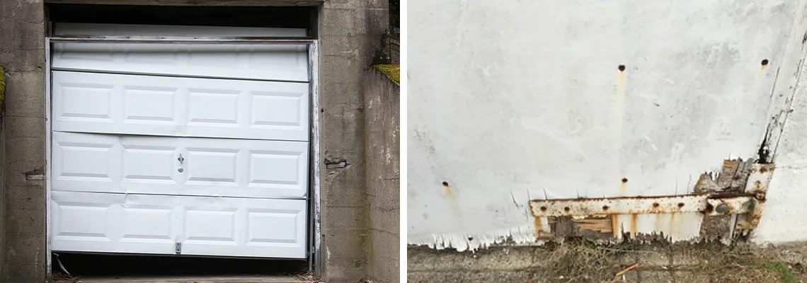 Rotten Commercial Garage Door Repair in Deerfield Beach, FL